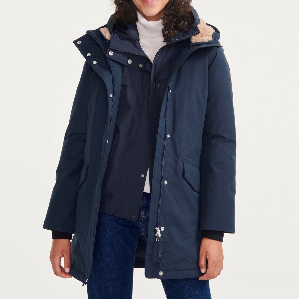 Parka très chaude mi-longue et ajustée GORE-TEX  Femme Aigle seconde main photo 3
