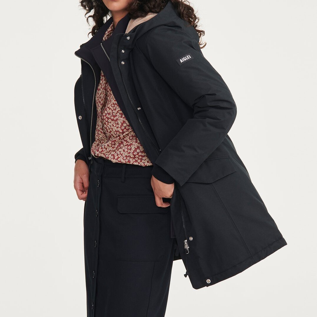 Parka très chaude mi-longue et ajustée GORE-TEX  Femme Aigle seconde main photo 5