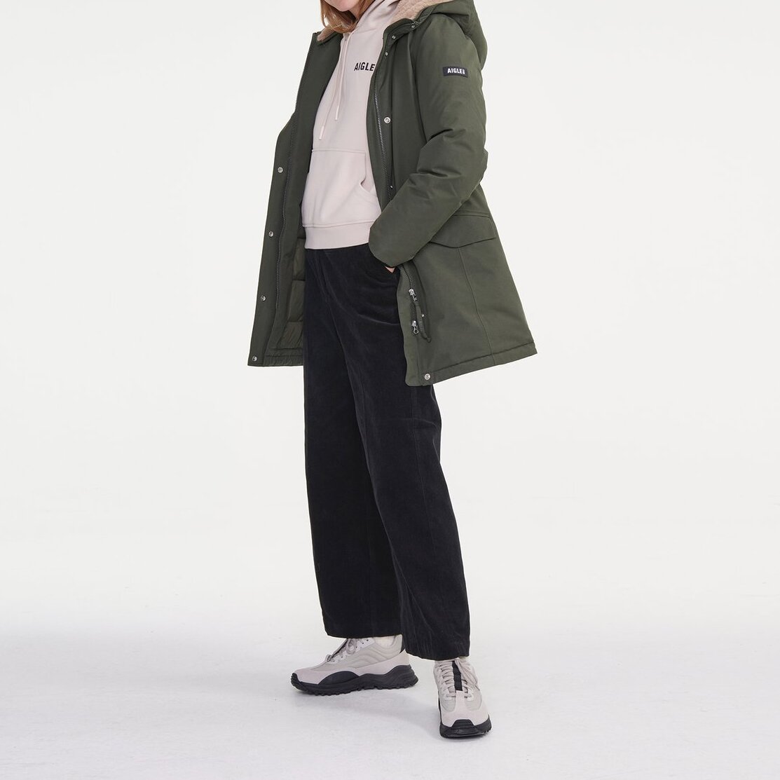 Parka très chaude mi-longue et ajustée GORE-TEX  Femme Aigle seconde main photo 3