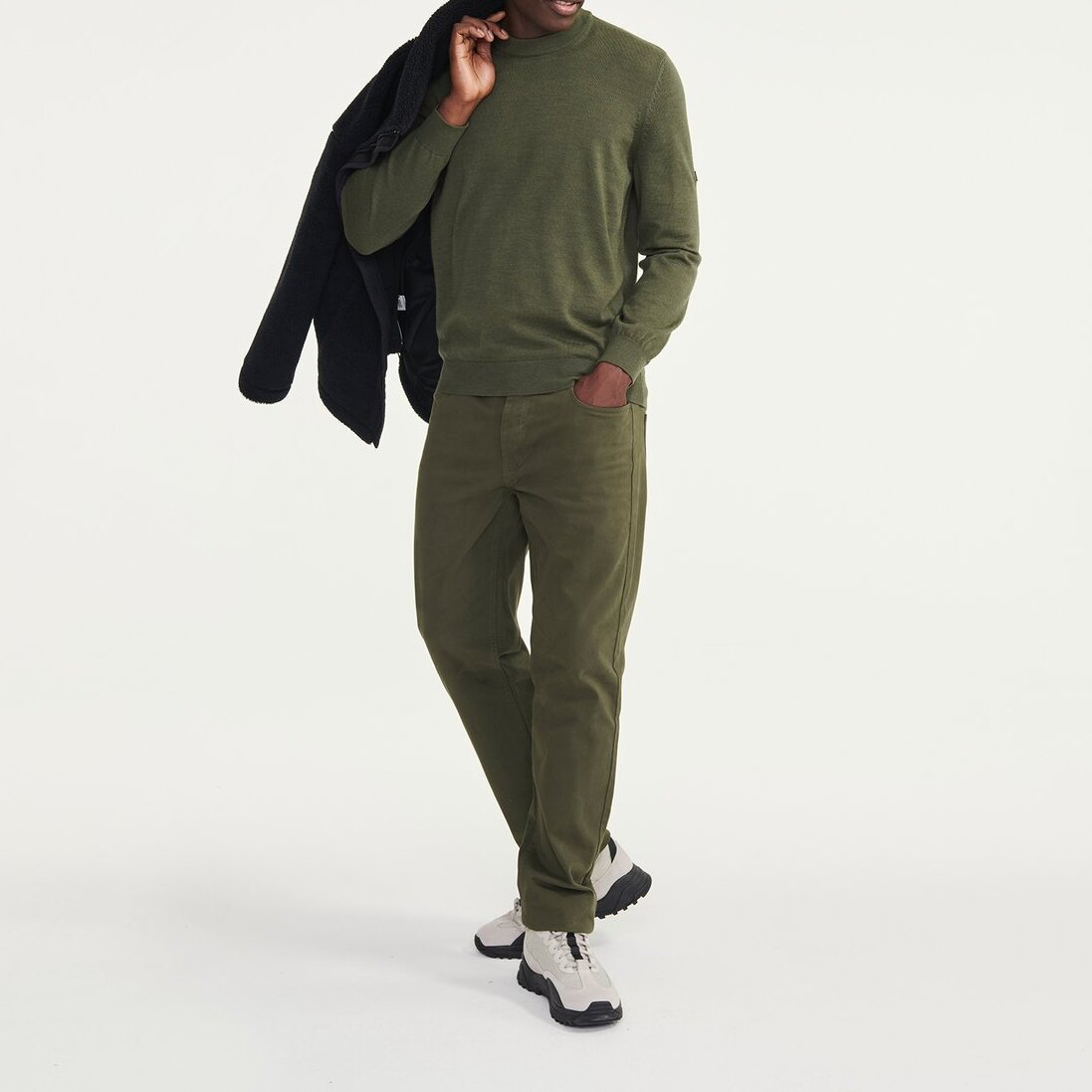 Pull col rond fine jauge Aigle seconde main photo 3