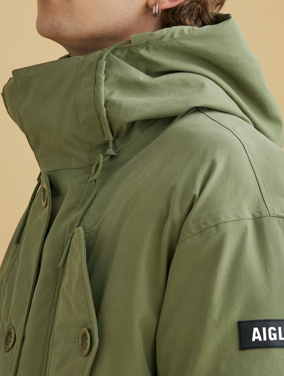Parka longue MTD® ouate Dupont Sorona® Aigle seconde main photo 7