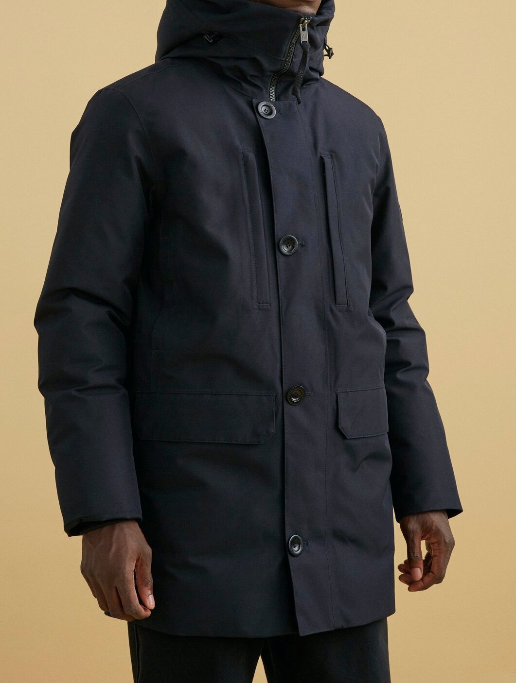 Parka mi-longue Gore-Tex® plume Aigle seconde main photo 4