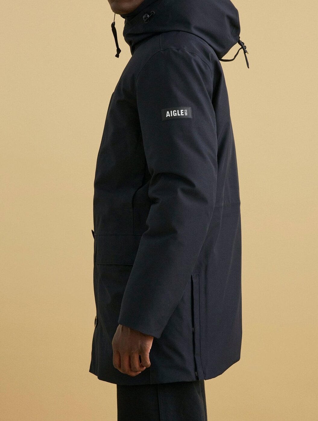 Parka mi-longue Gore-Tex® plume Aigle seconde main photo 5