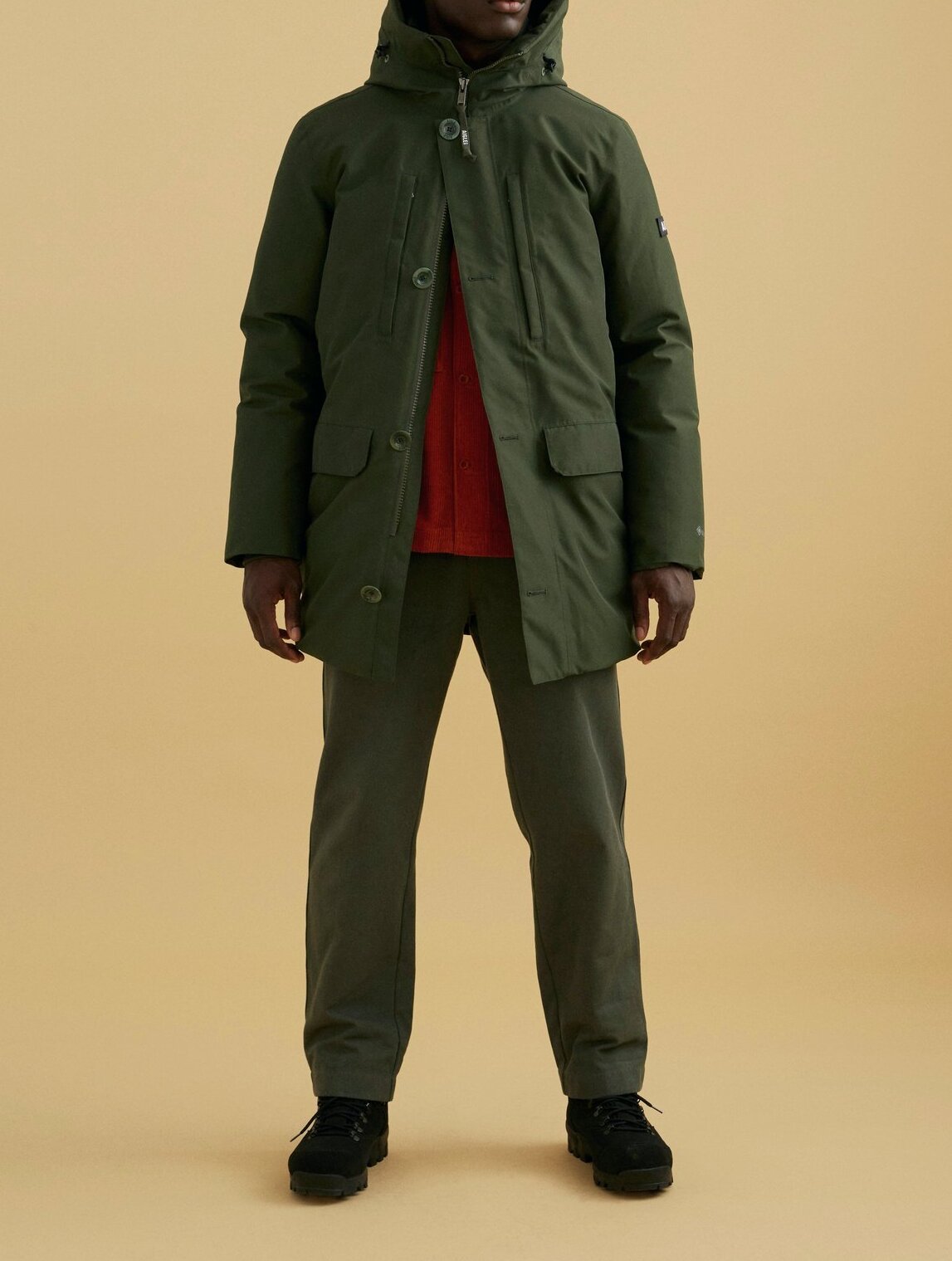 Parka mi-longue Gore-Tex® plume Aigle seconde main photo 3