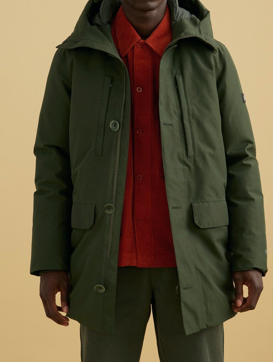 Parka mi-longue Gore-Tex® plume Aigle seconde main photo 6