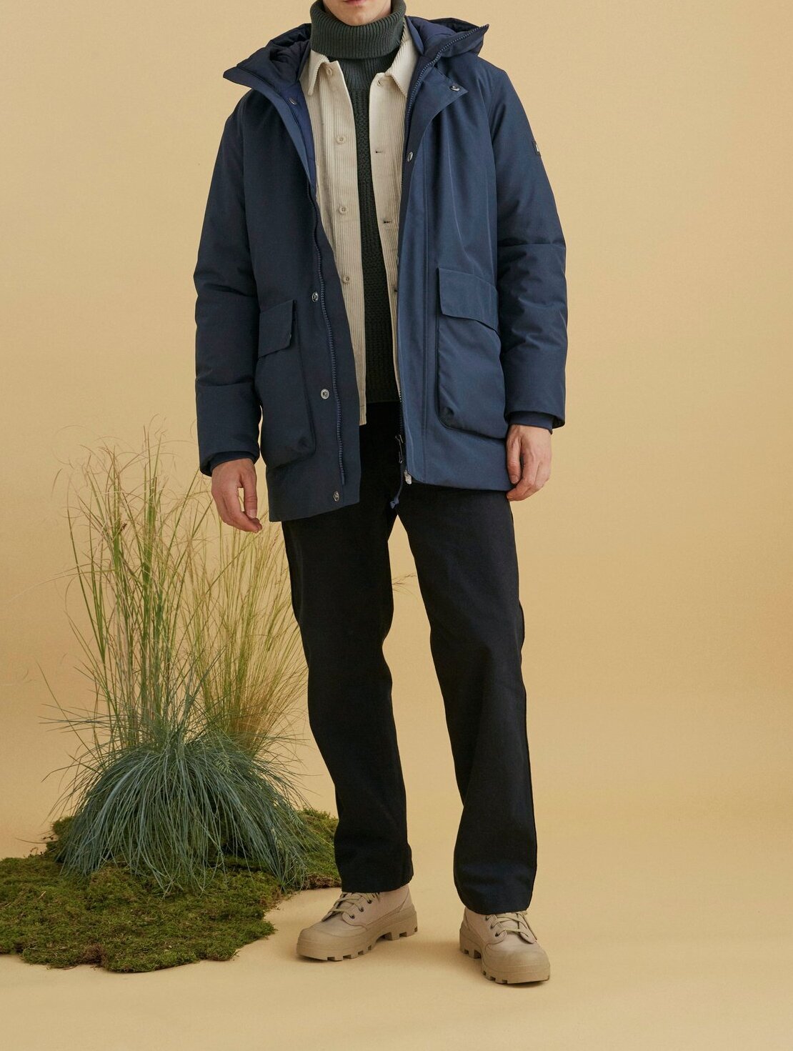 Parka longue GORE-TEX ouate Dupont Sorona® à capuche  Homme Aigle seconde main photo 3