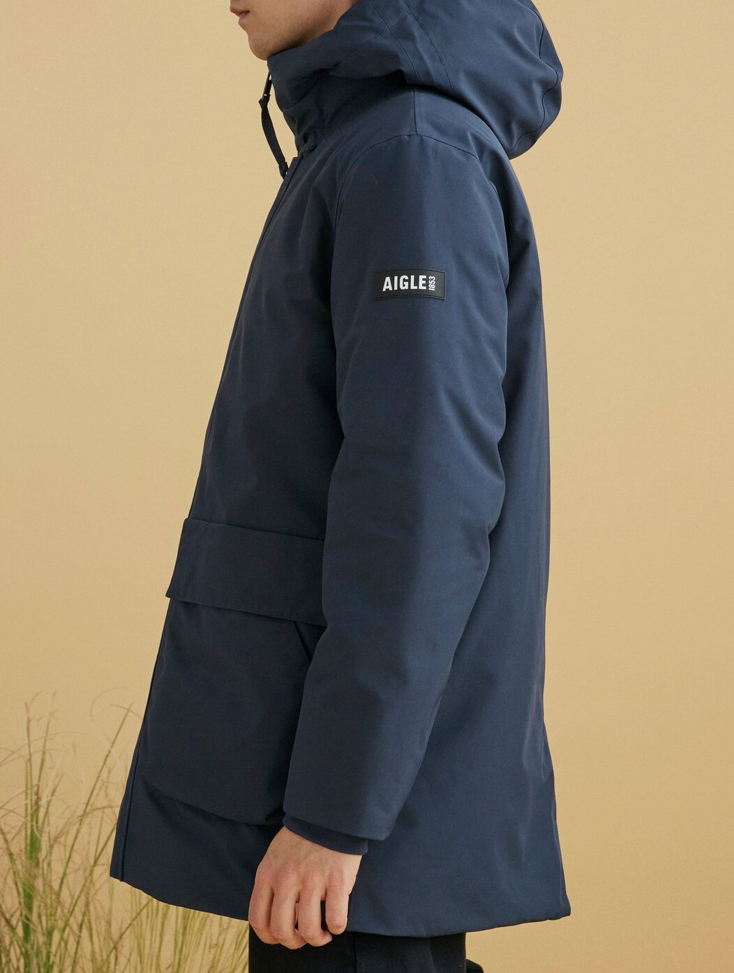 Parka longue GORE-TEX ouate Dupont Sorona® à capuche  Homme Aigle seconde main photo 5