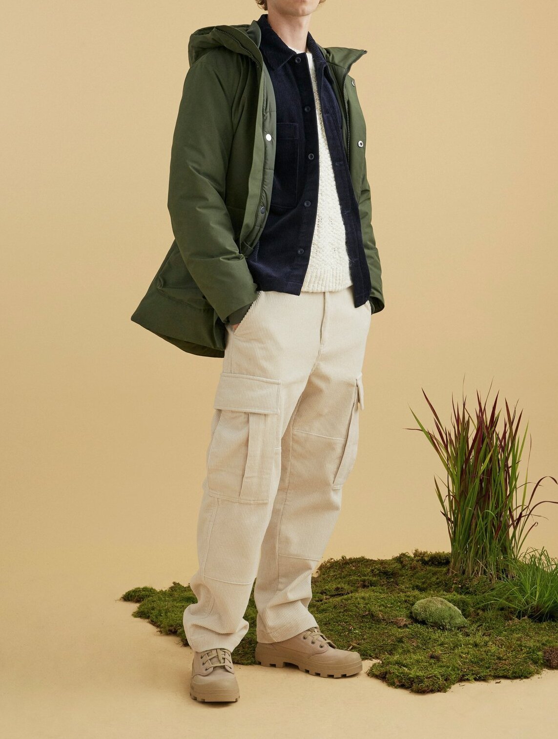 Parka mi-longue Gore-Tex® ouate Dupont Sorona® Aigle seconde main photo 3
