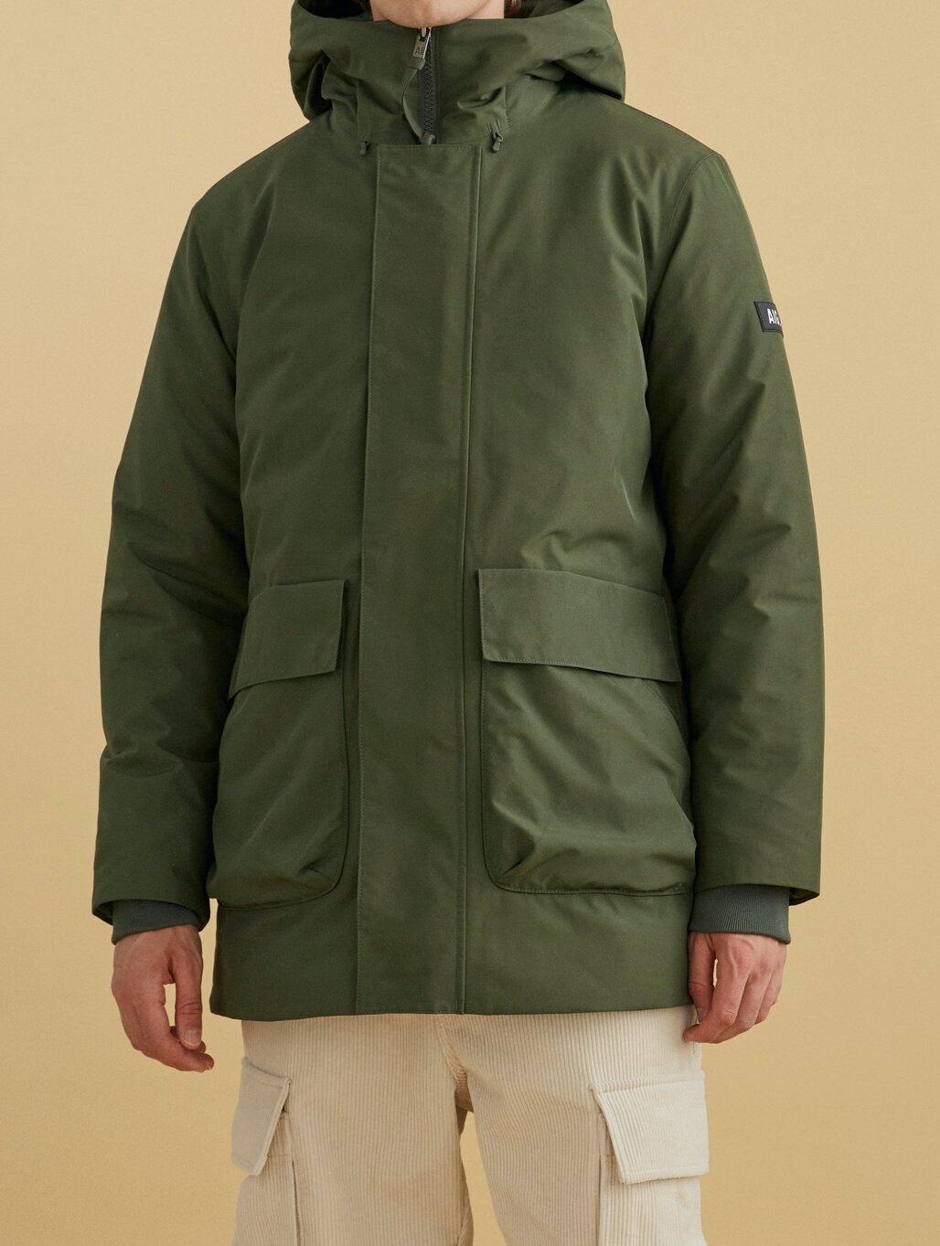 Parka mi-longue Gore-Tex® ouate Dupont Sorona® Aigle seconde main photo 4