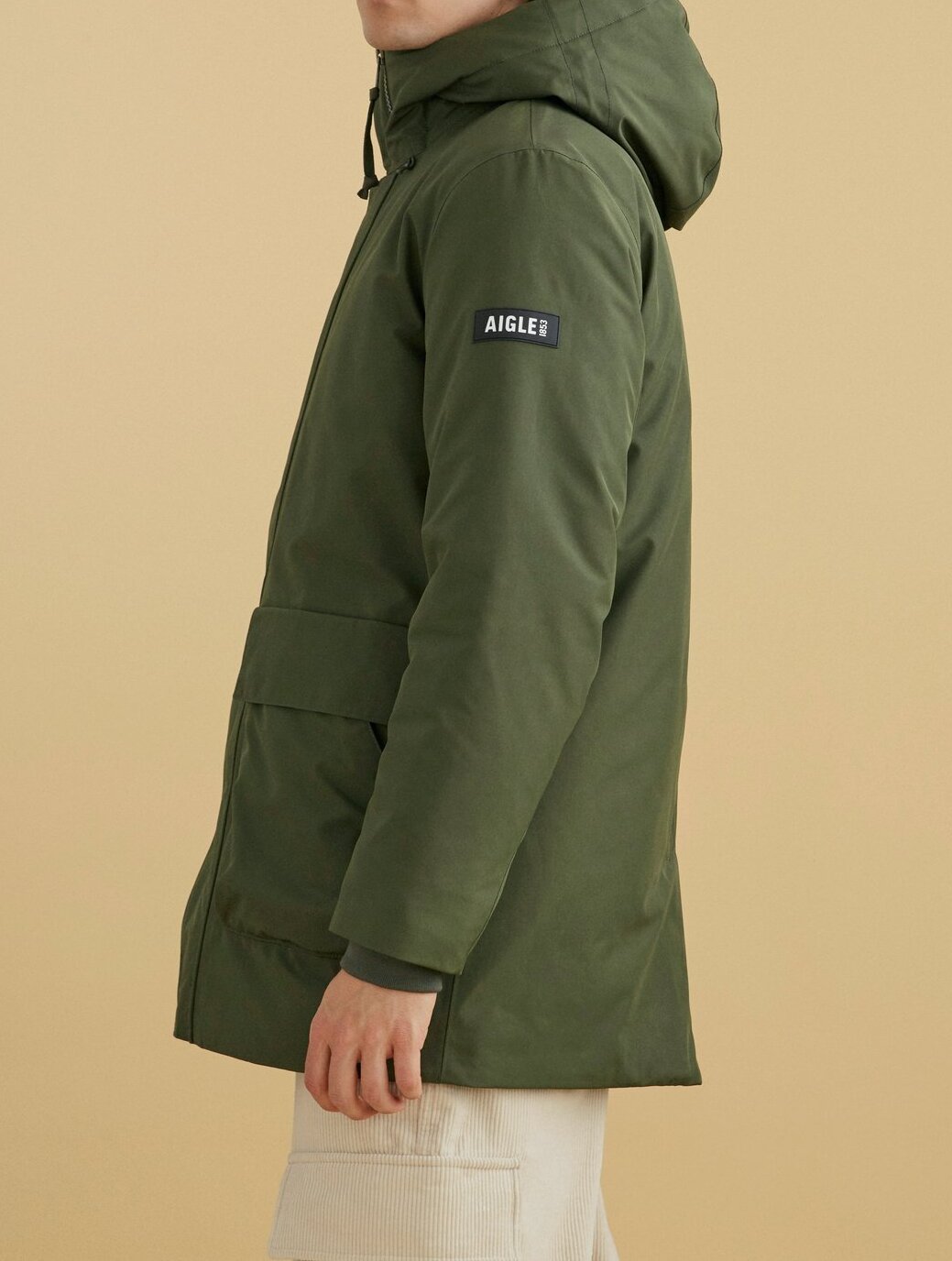 Parka mi-longue Gore-Tex® ouate Dupont Sorona® Aigle seconde main photo 5