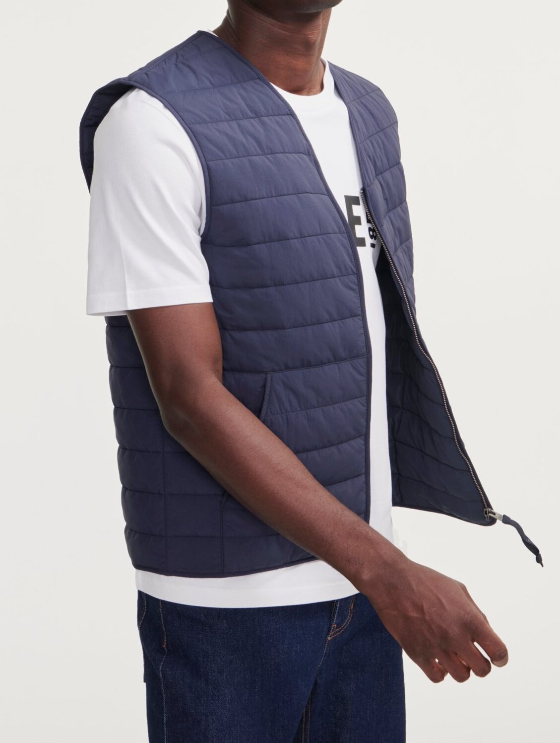 Gilet sans manches court déperlant ouate DUPONT SORONA® Aigle seconde main photo 3