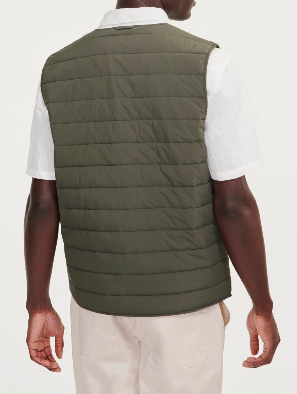 Gilet sans manches court déperlant ouate DUPONT SORONA® Aigle seconde main photo 4