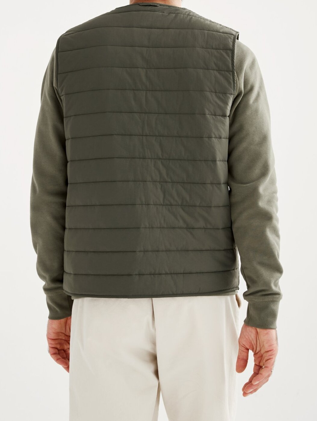 Gilet sans manches court déperlant ouate DUPONT SORONA® Aigle seconde main photo 6