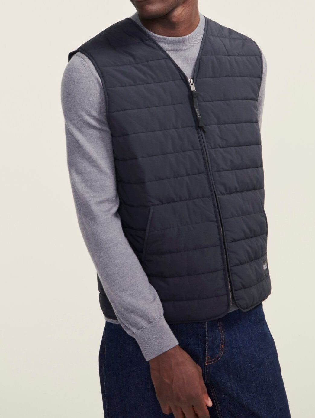 Gilet sans manches court déperlant ouate DUPONT SORONA® Aigle seconde main photo 4