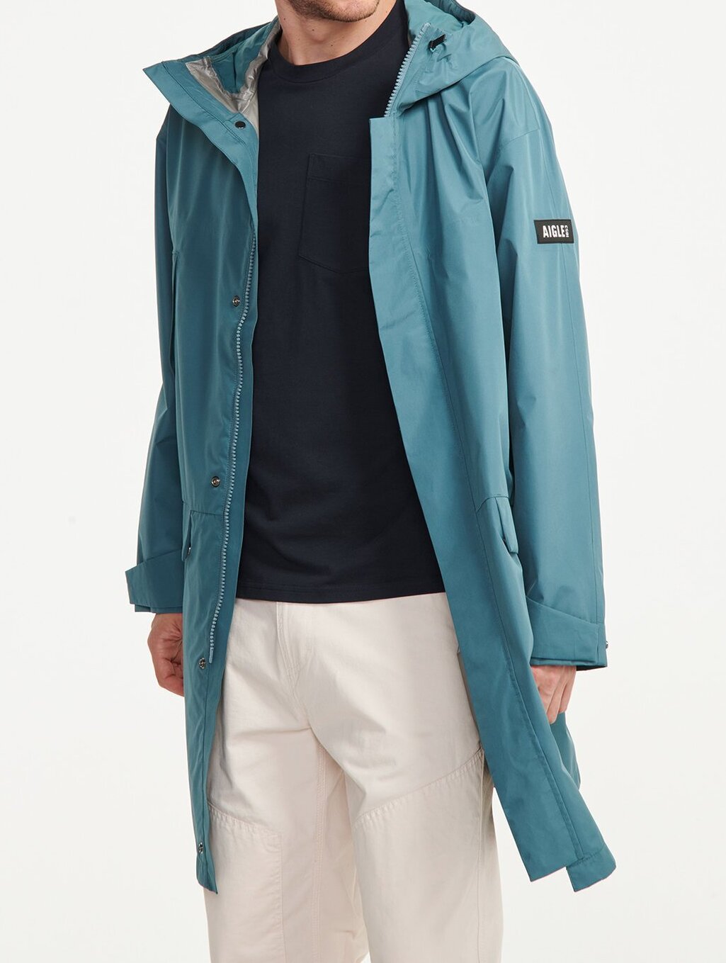 Parka longue Gore-tex Paclite® Aigle seconde main photo 4