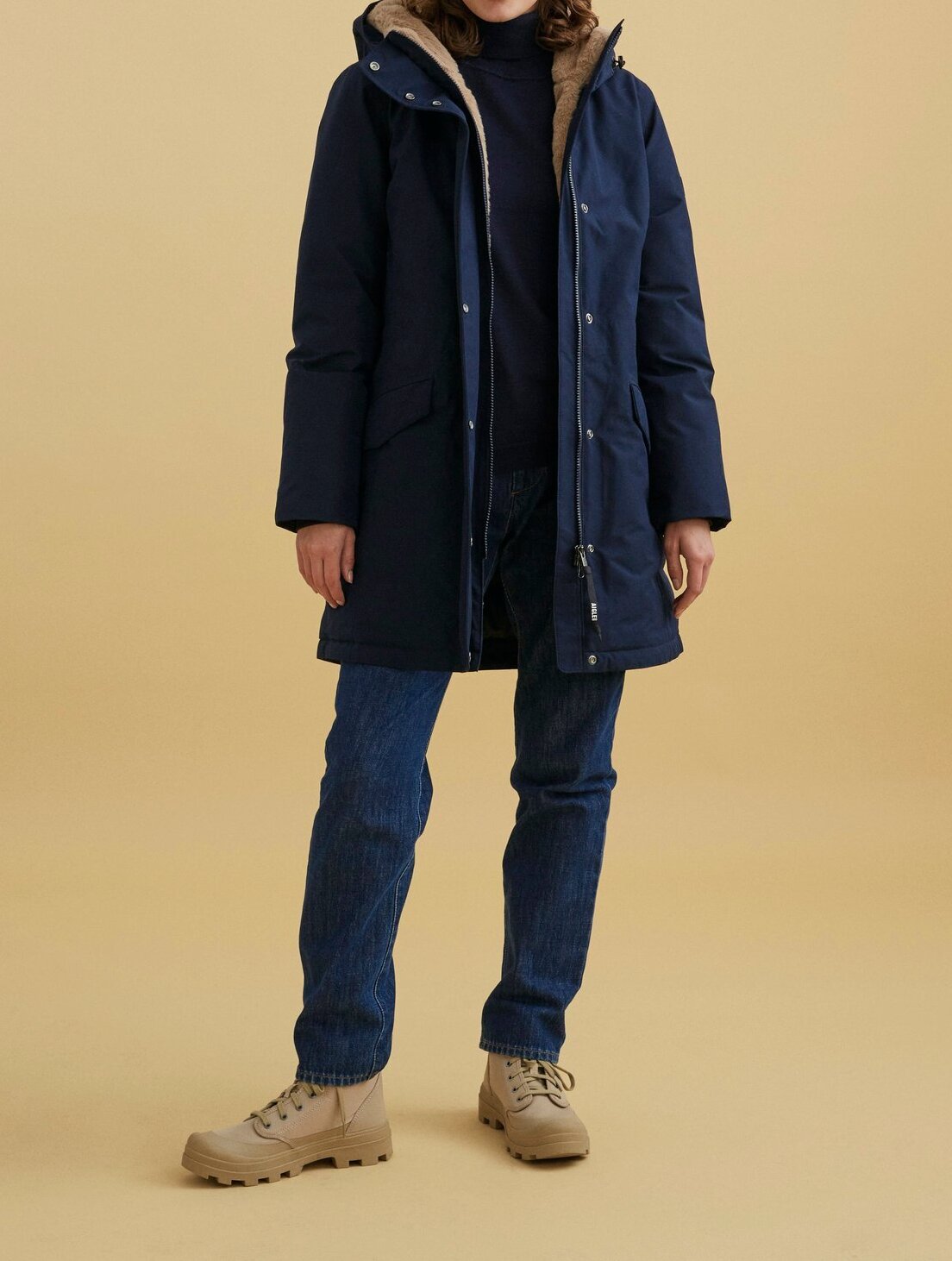 Parka très chaude en duvet et Gore-Tex® Aigle seconde main photo 3