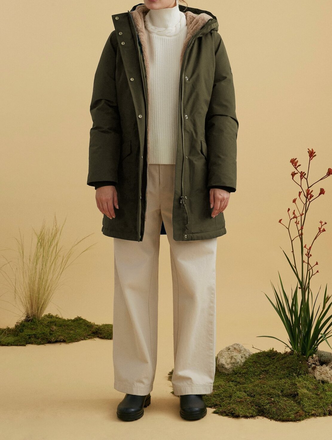 Parka très chaude en duvet et Gore-Tex® Aigle seconde main photo 3