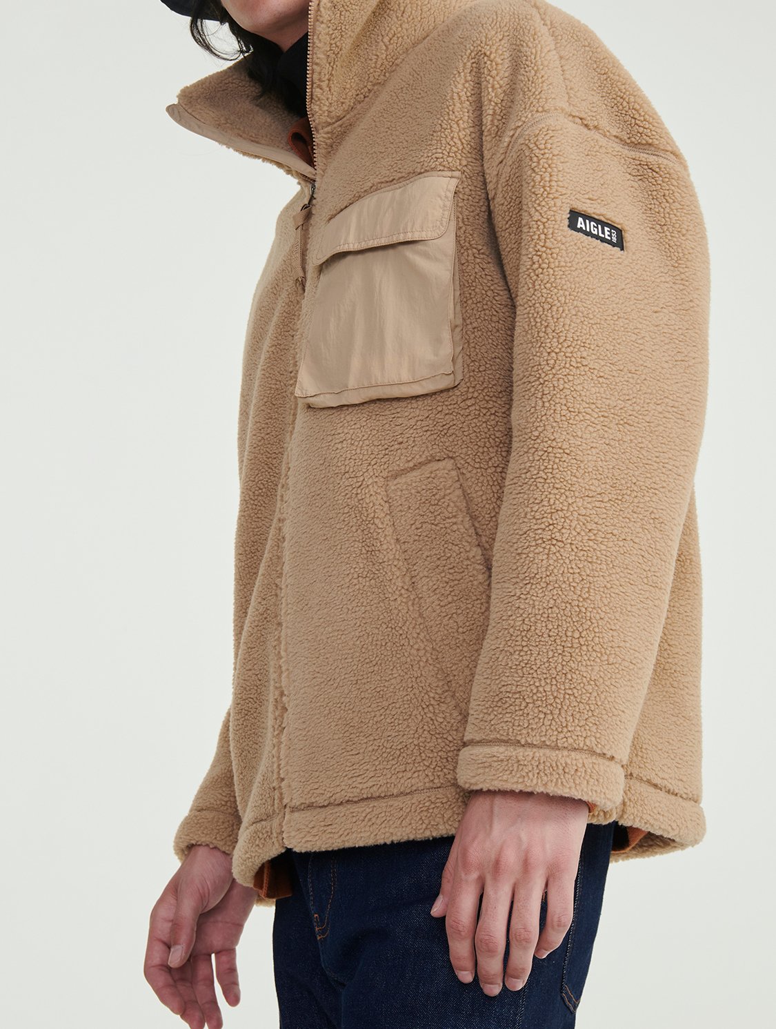 Polaire sherpa Aigle seconde main photo 3