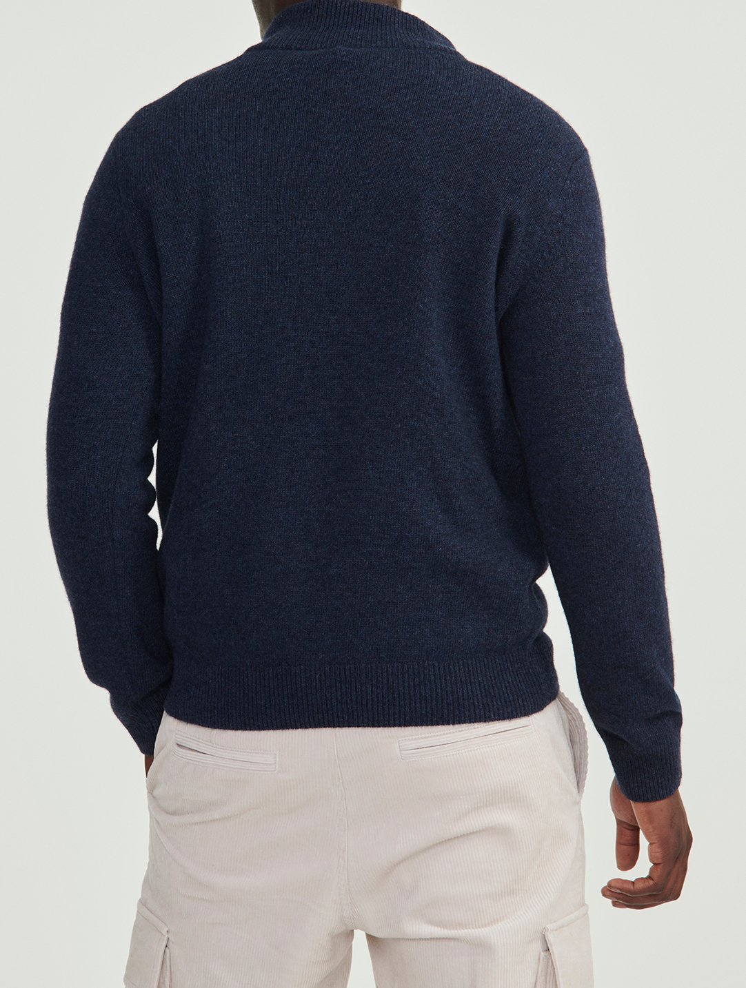 Pull à col montant demi-zip  Homme Aigle seconde main photo 5