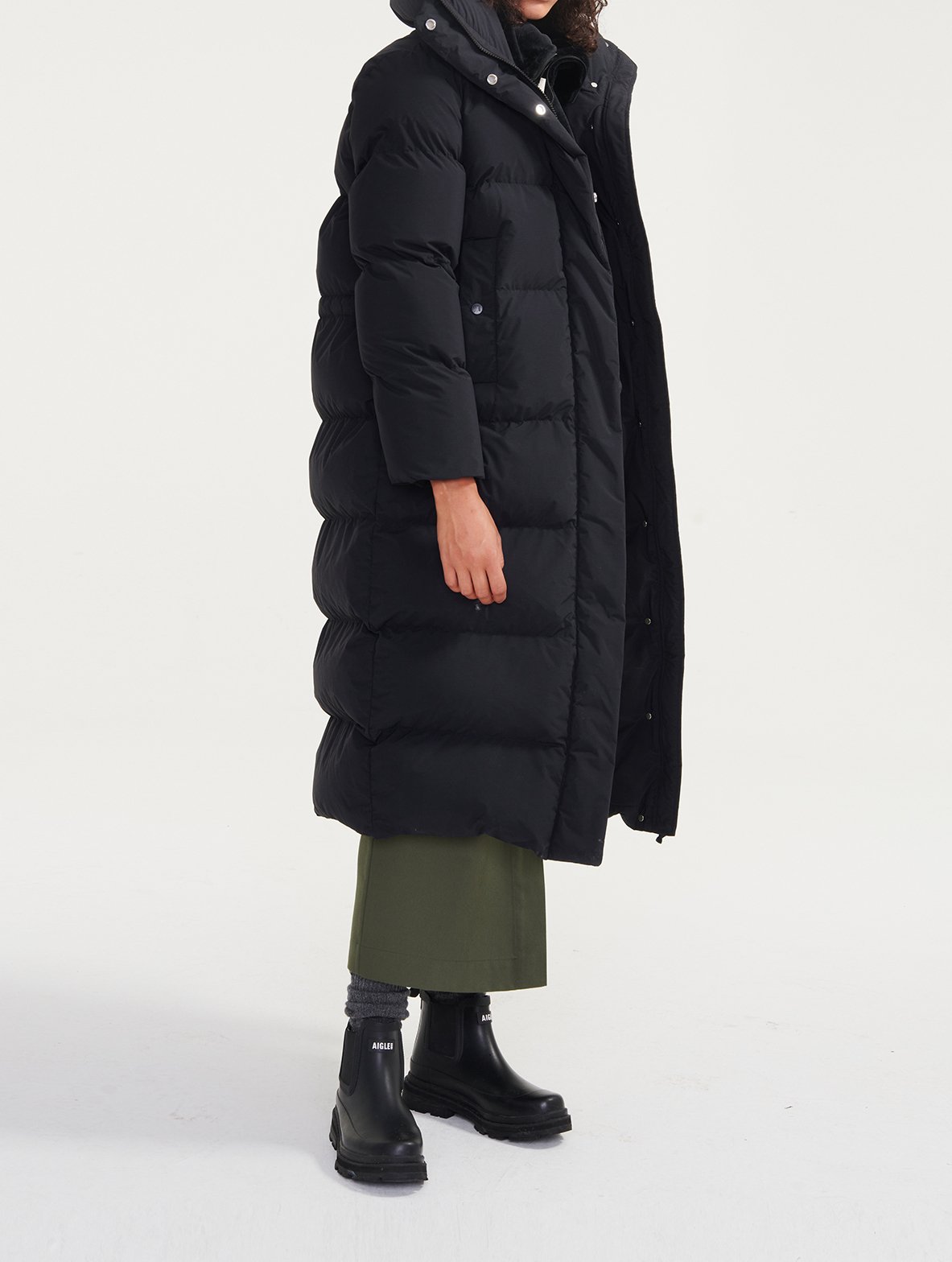 Doudoune longue waterproof Aigle seconde main photo 4