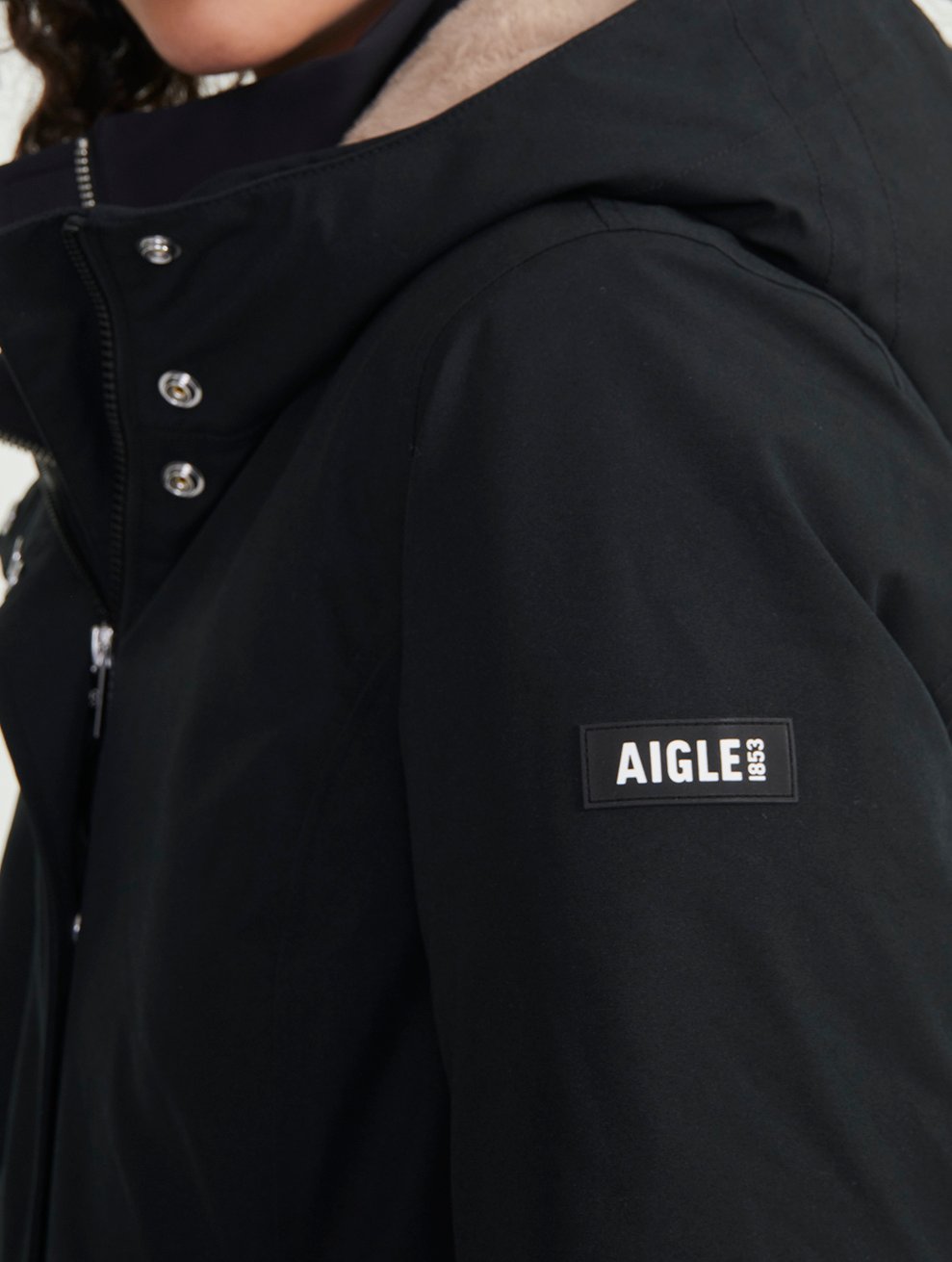 Parka ajustée GORE-TEX et duvet Aigle seconde main photo 7