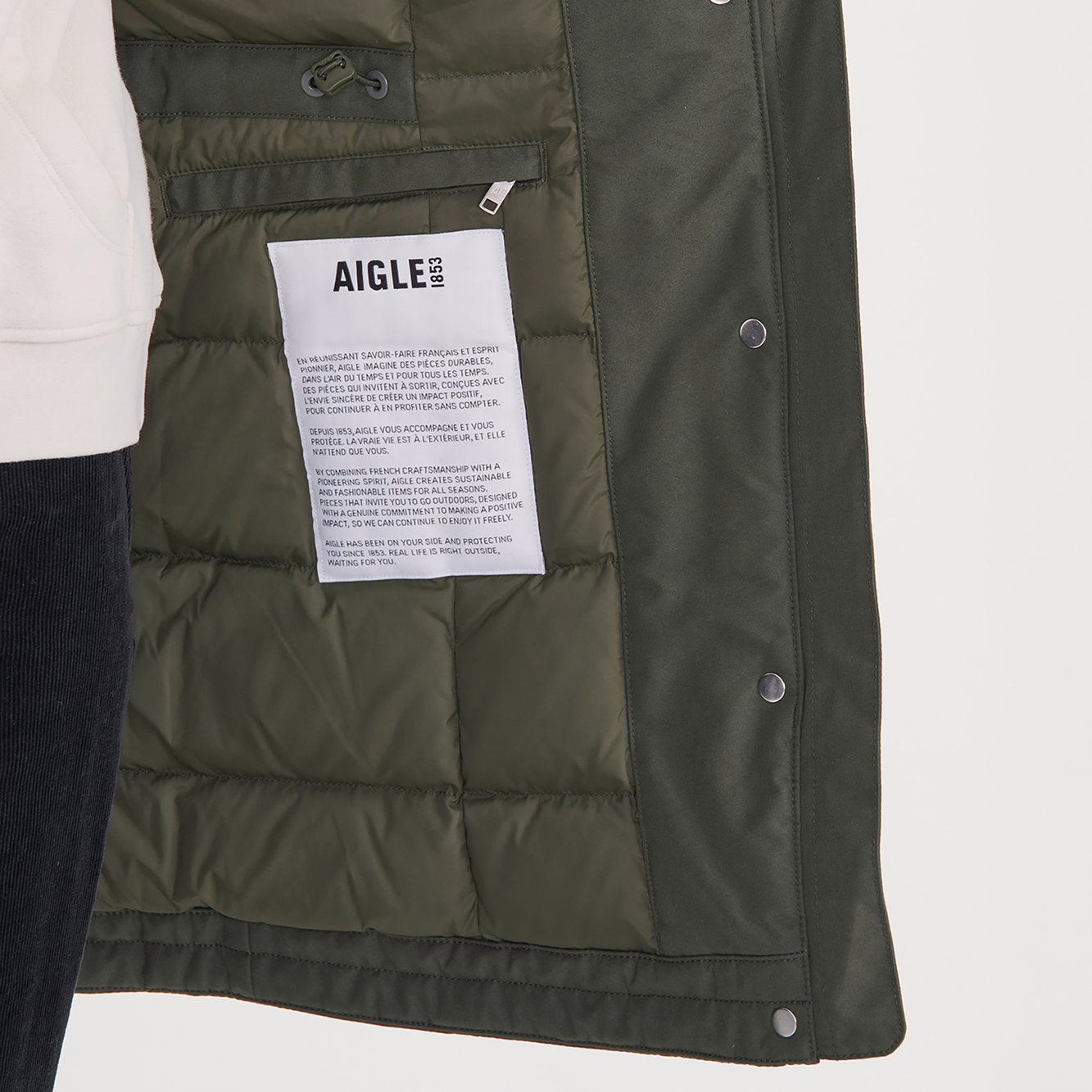 Parka très chaude mi-longue et ajustée GORE-TEX  Femme Aigle seconde main photo 7