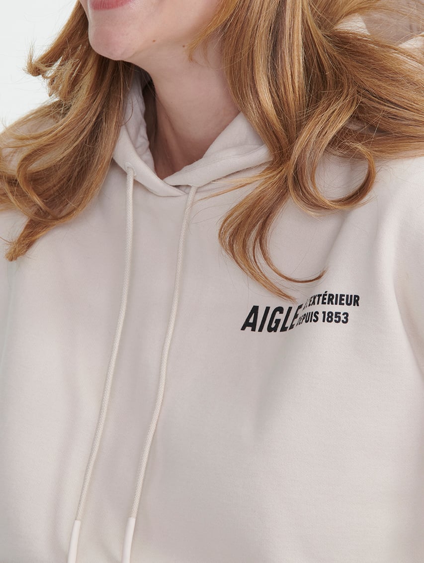 Sweat à capuche logo Aigle seconde main photo 7
