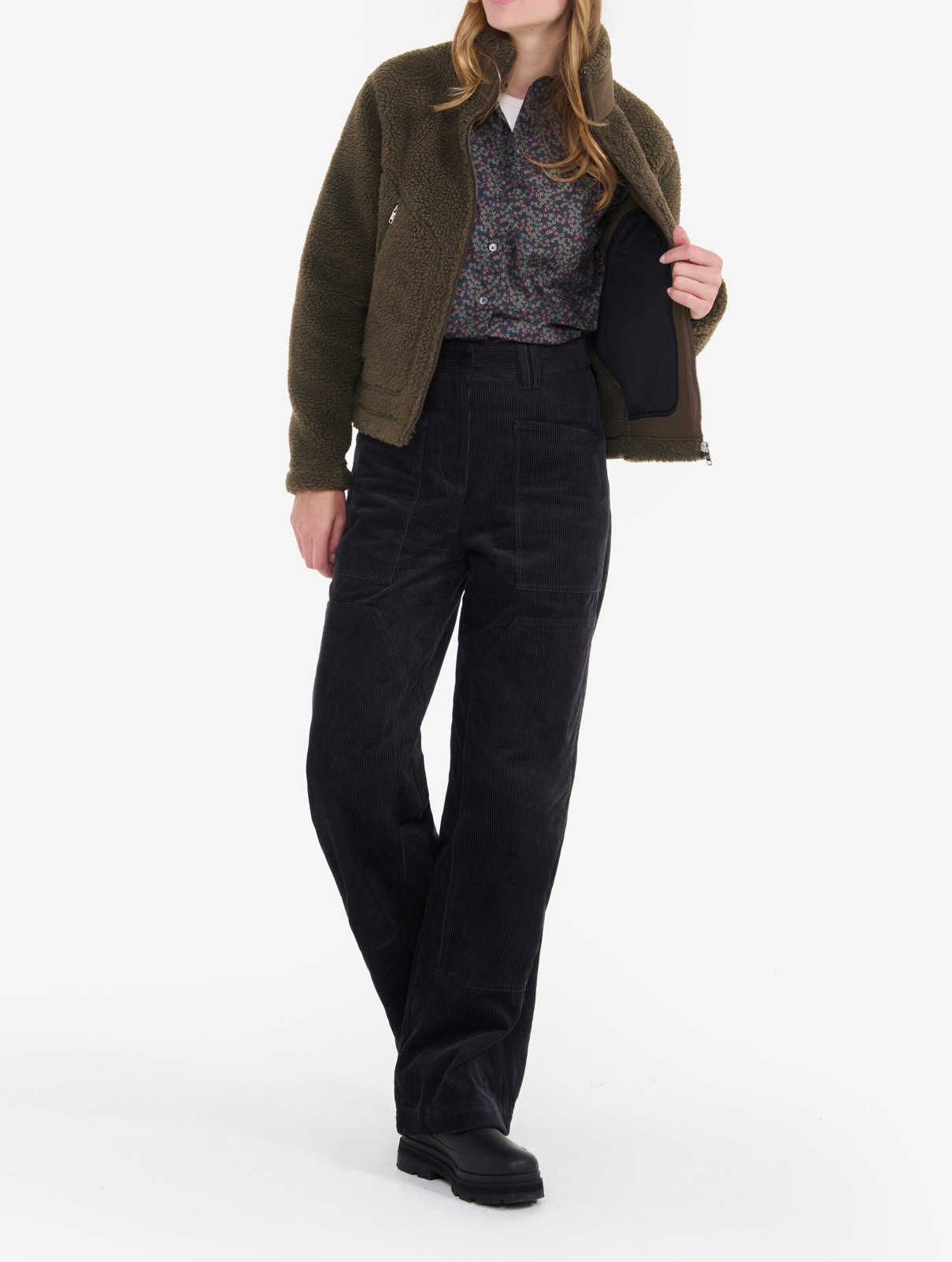 Polaire sherpa zippée Aigle seconde main photo 4