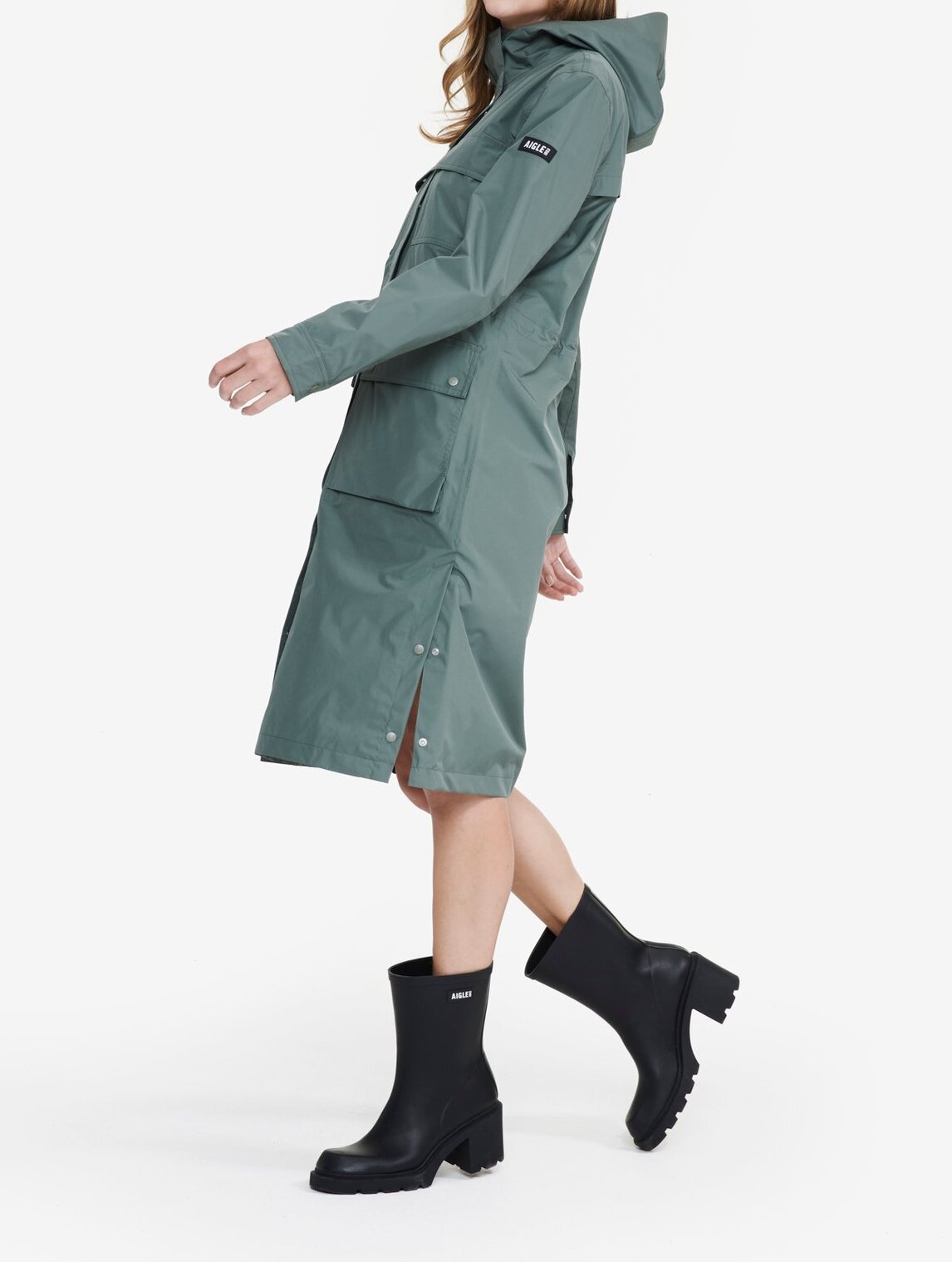 Parka longue MTD® 4 poches compactable Aigle seconde main photo 7