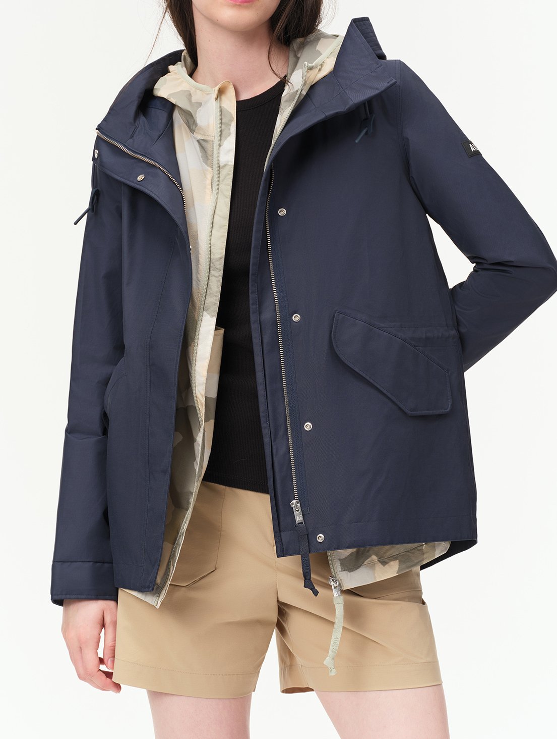 Parka MTD  mi-longue à  capuche Aigle seconde main photo 5