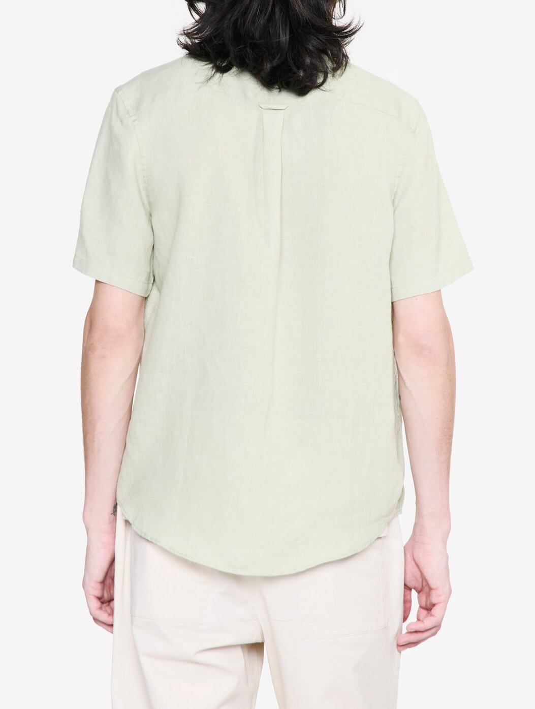 Chemise en lin avec manches courtes Aigle seconde main photo 6