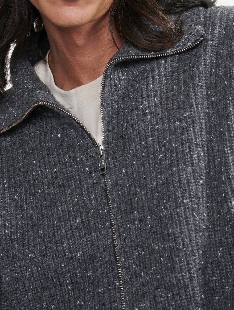 Pull col montant avec fermeture éclair  Homme Aigle seconde main photo 3