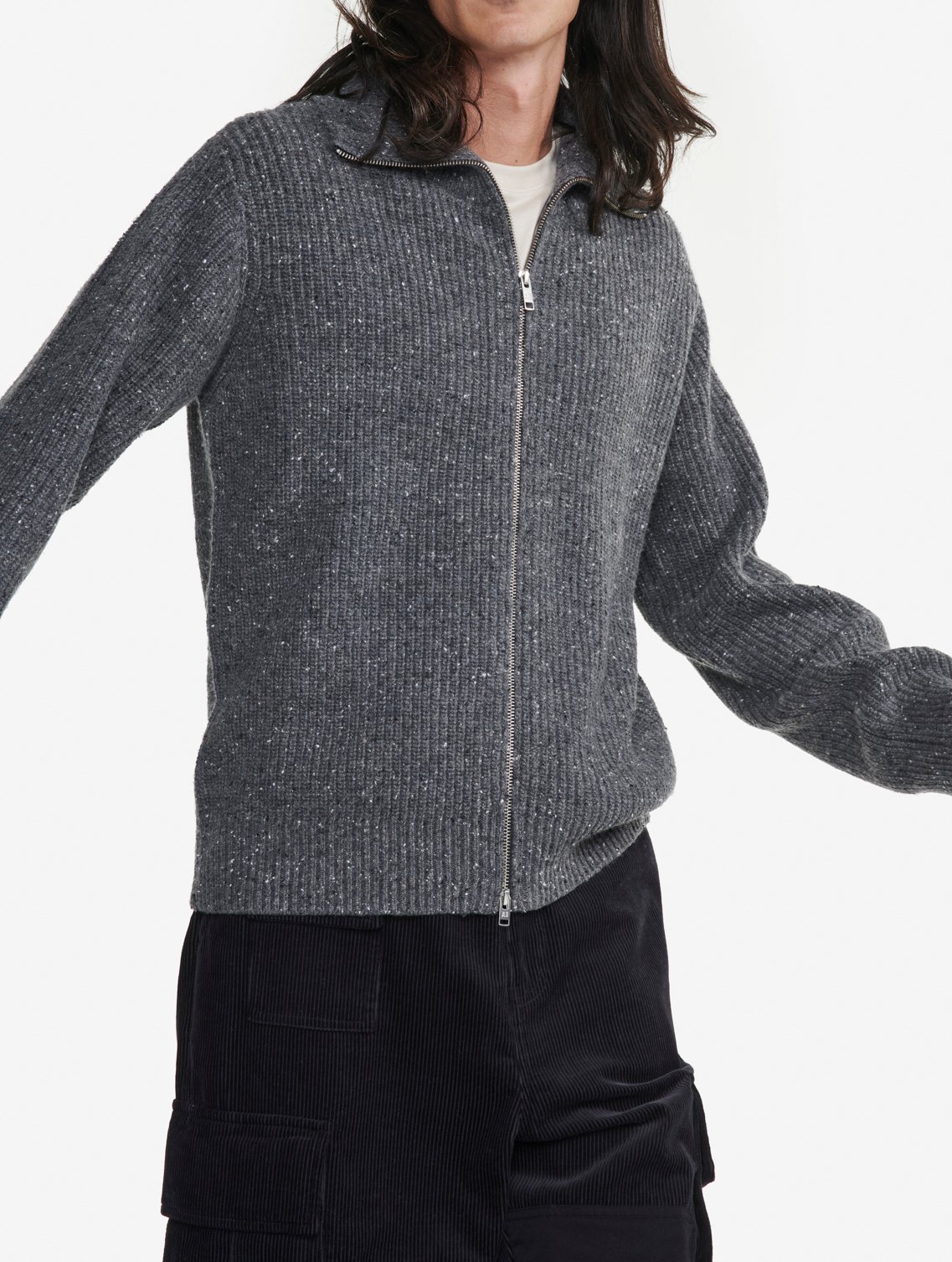 Pull col montant avec fermeture éclair Aigle seconde main photo 4