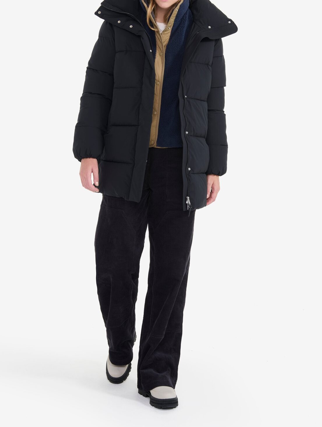 Doudoune très chaude mi-longue imperméable  Femme Aigle seconde main photo 4