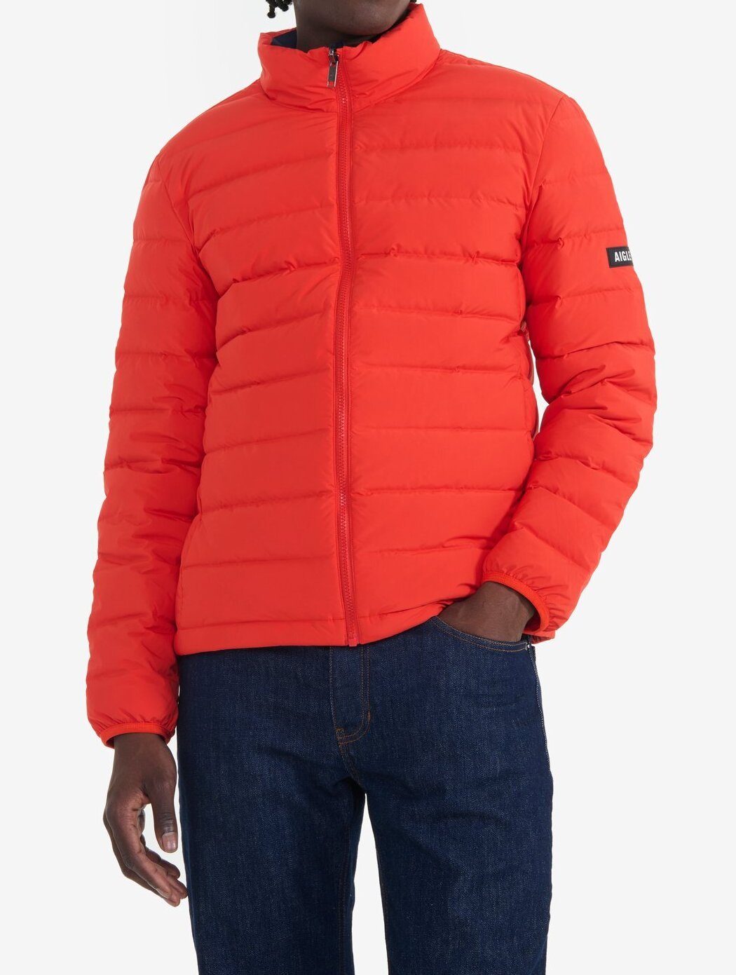 Doudoune courte T-KIT déperlante  avec matelassage en duvets et plumes  Homme Aigle seconde main photo 4
