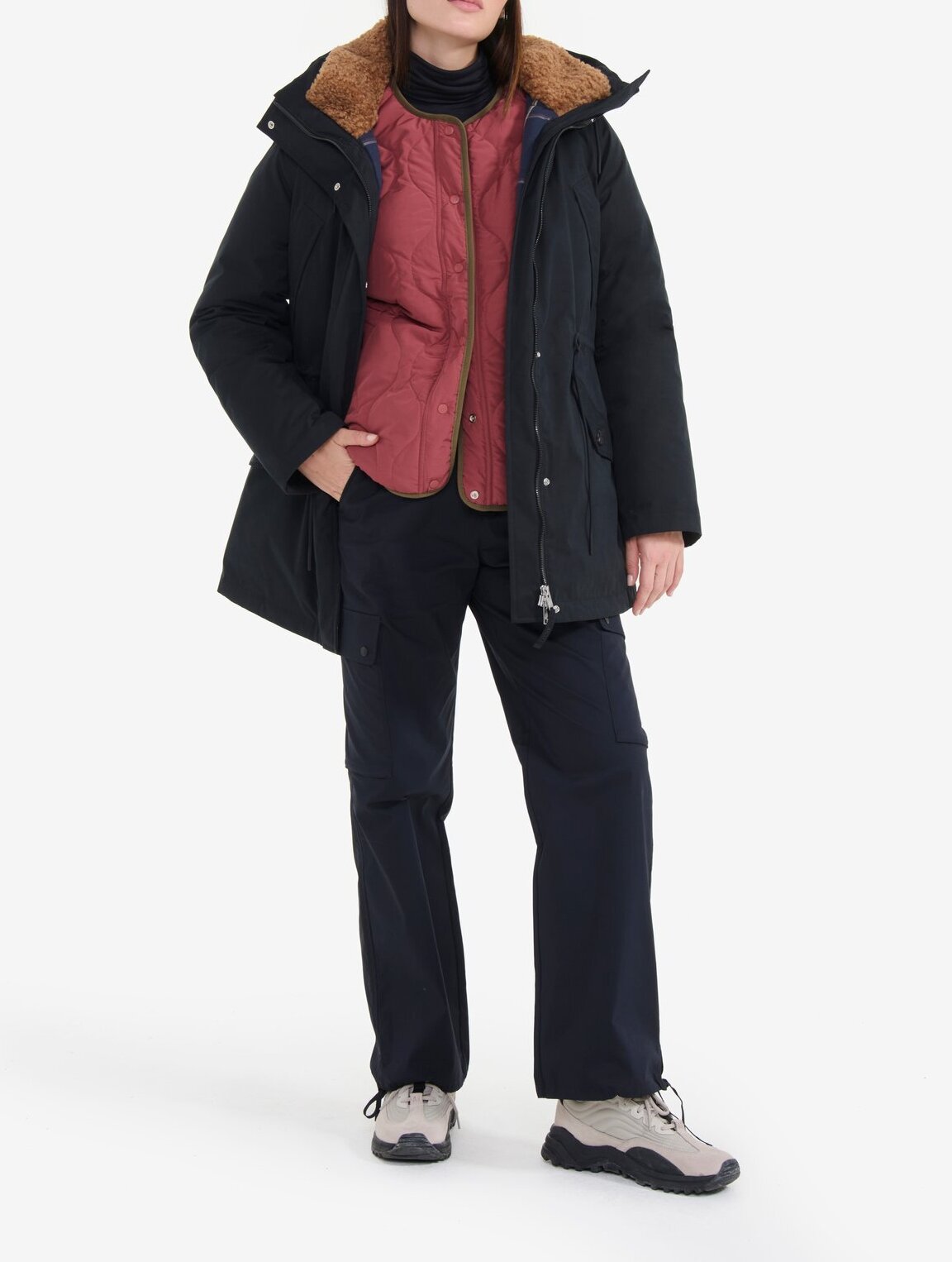 Parka très chaude imperméable MTD® mi-longue  Femme Aigle seconde main photo 7