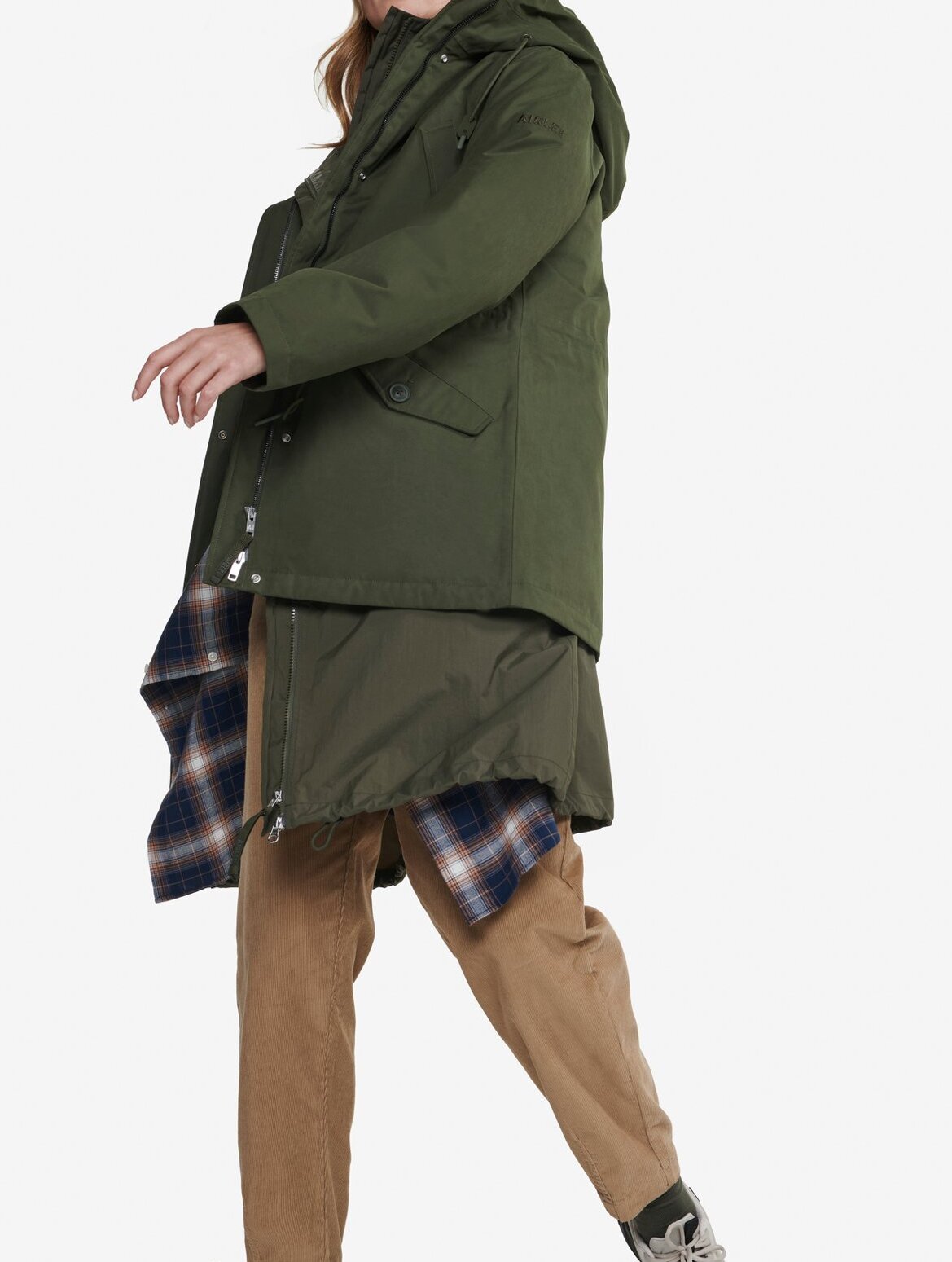 Parka très chaude imperméable MTD® mi-longue  Femme Aigle seconde main photo 3
