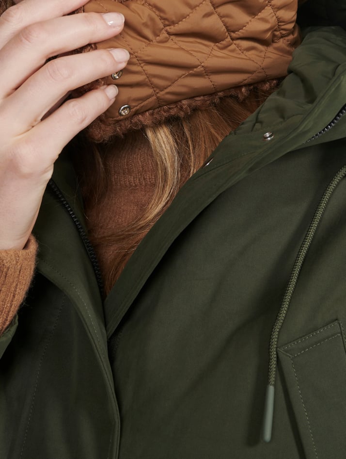 Parka très chaude imperméable MTD  mi-longue Aigle seconde main photo 4