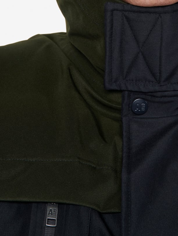 Parka chaude longue GORE-TEX ouate Dupont Sorona avec capuche Aigle seconde main photo 7