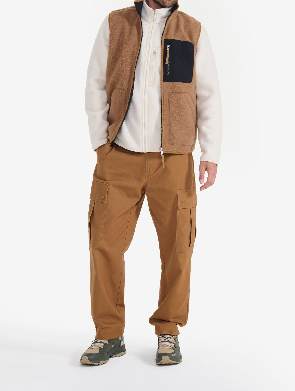 Polaire sherpa T-KIT réversible sans manche  Homme Aigle seconde main photo 3