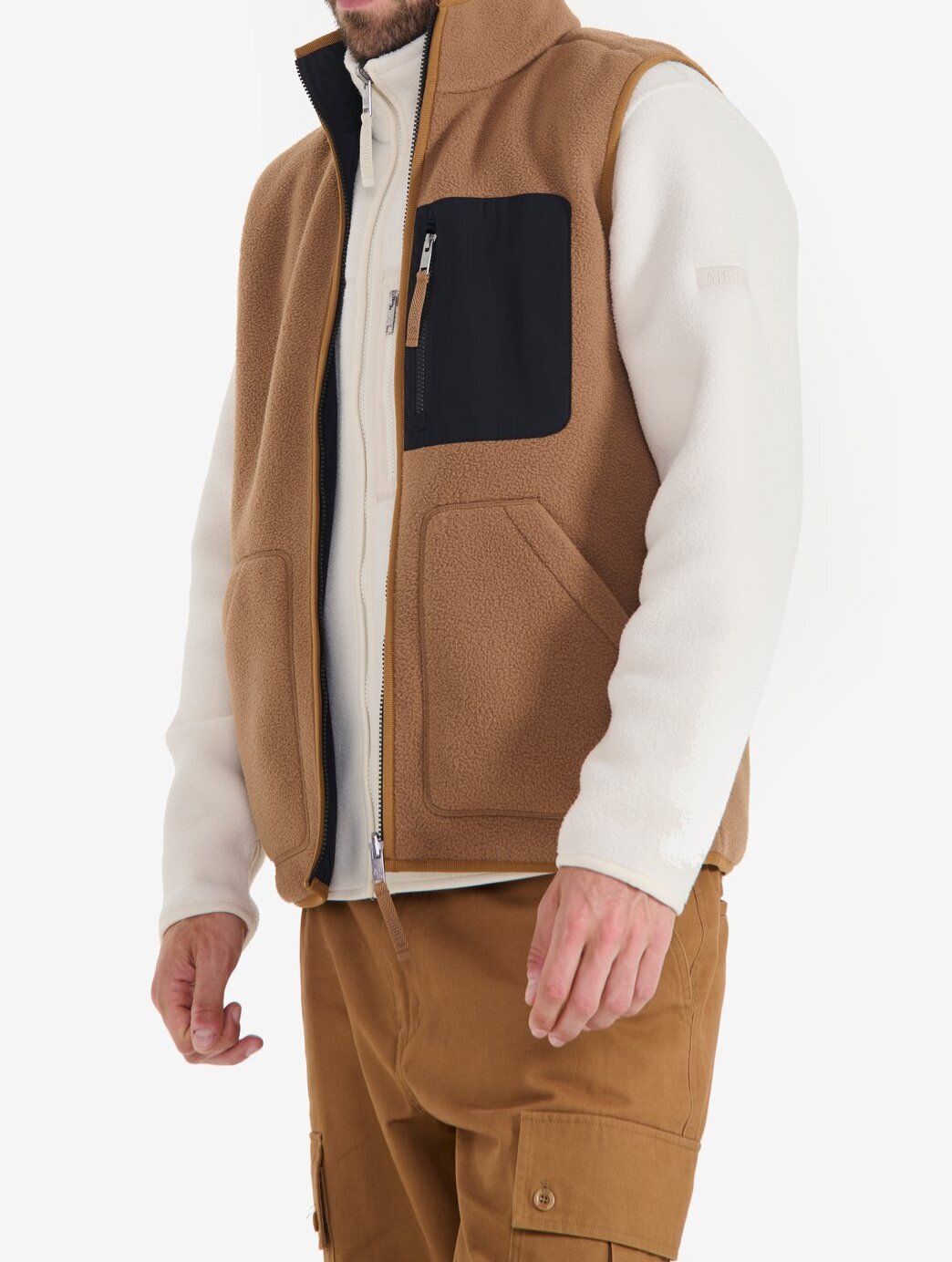 Polaire sherpa T-KIT réversible sans manche  Homme Aigle seconde main photo 5