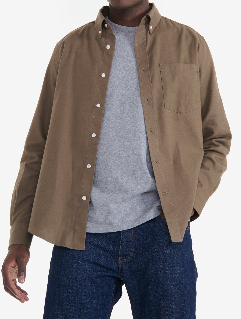 Chemise coton flanelle à manches longues  Homme Aigle seconde main photo 5