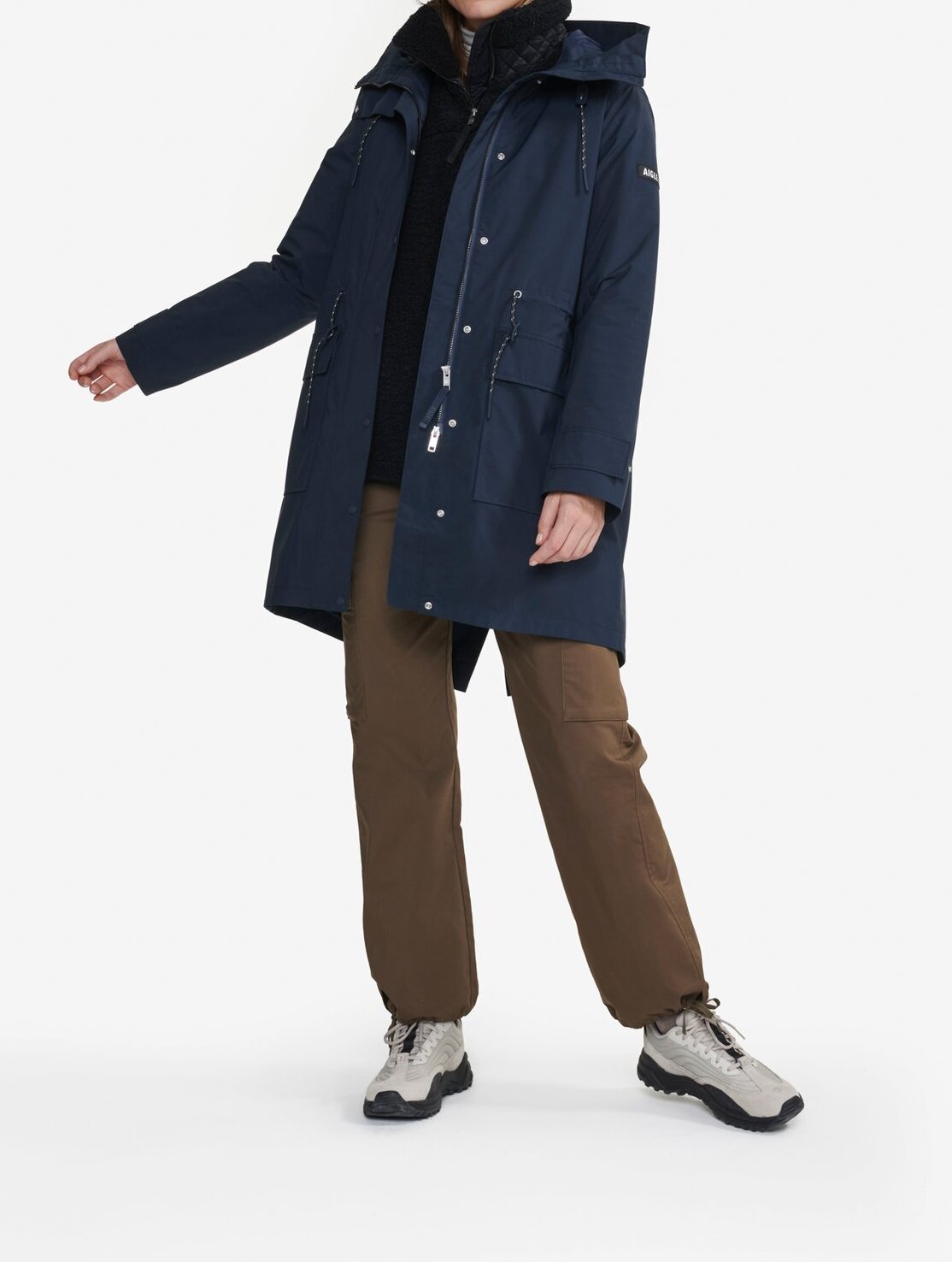 Parka fishtail GORE-TEX T-KIT  Femme Aigle seconde main photo 4