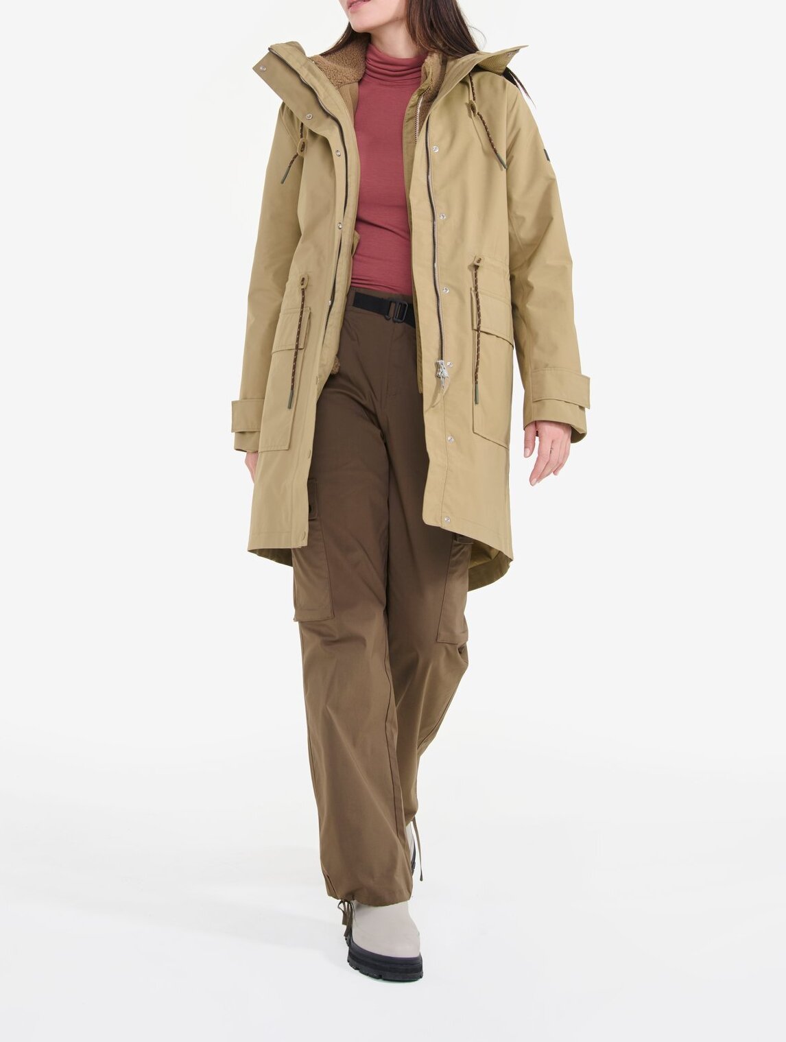 Parka fishtail GORE-TEX T-KIT  Femme Aigle seconde main photo 4