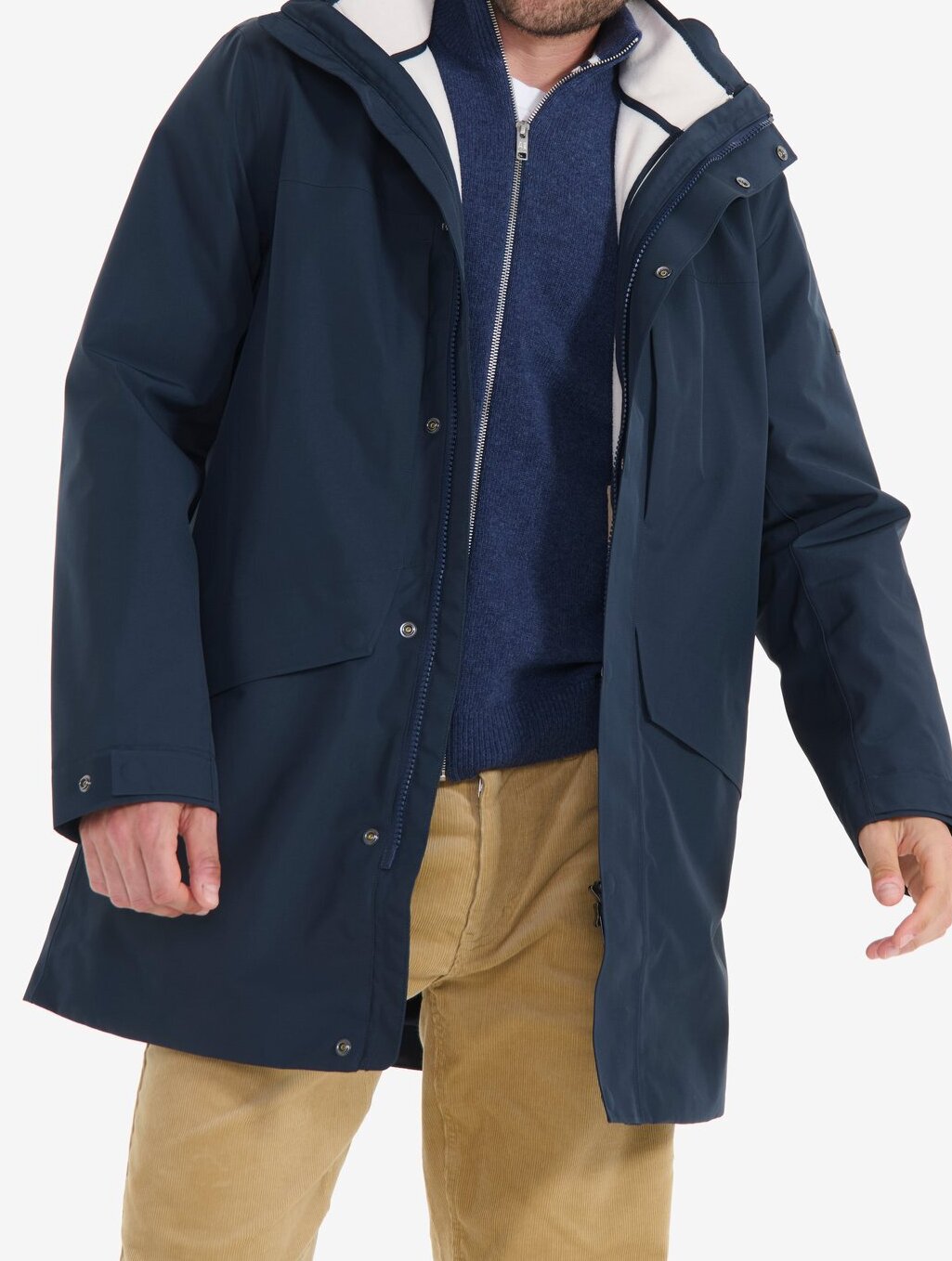 Parka longue GORE-TEX T-KIT avec capuche  Homme Aigle seconde main photo 3