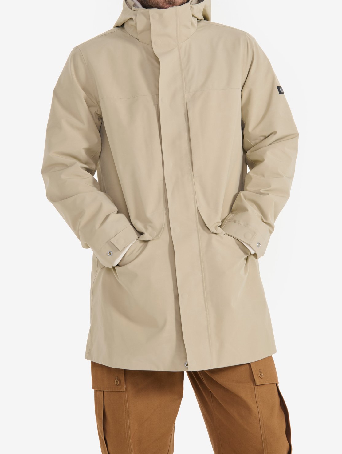Parka longue GORE-TEX T-KIT avec capuche Aigle seconde main photo 3