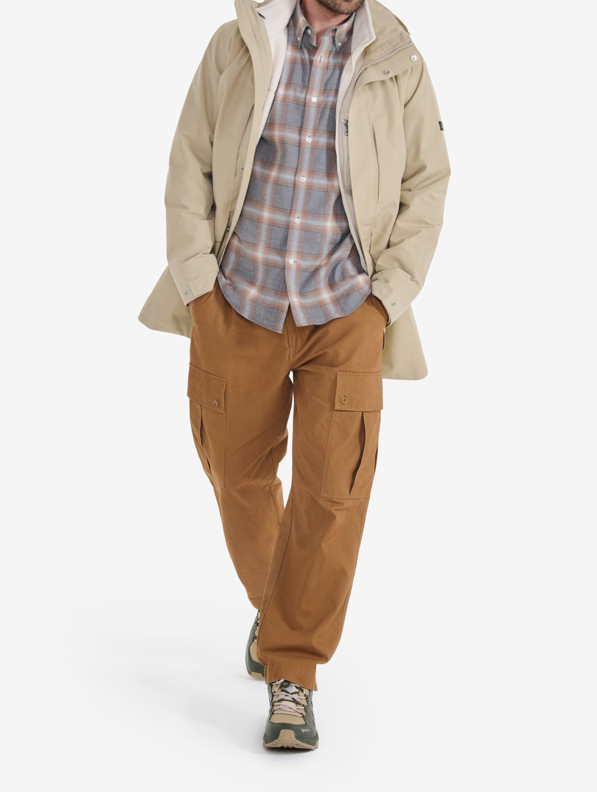 Parka longue GORE-TEX T-KIT avec capuche Aigle seconde main photo 4