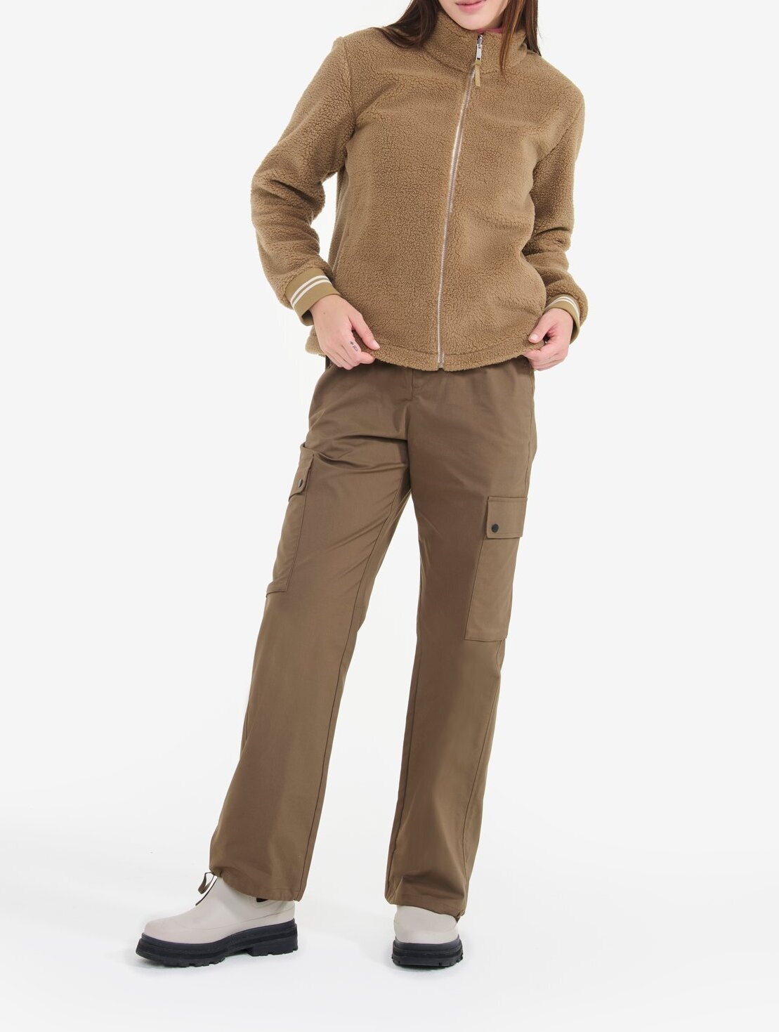 Veste en sherpa T-KIT  Femme Aigle seconde main photo 3