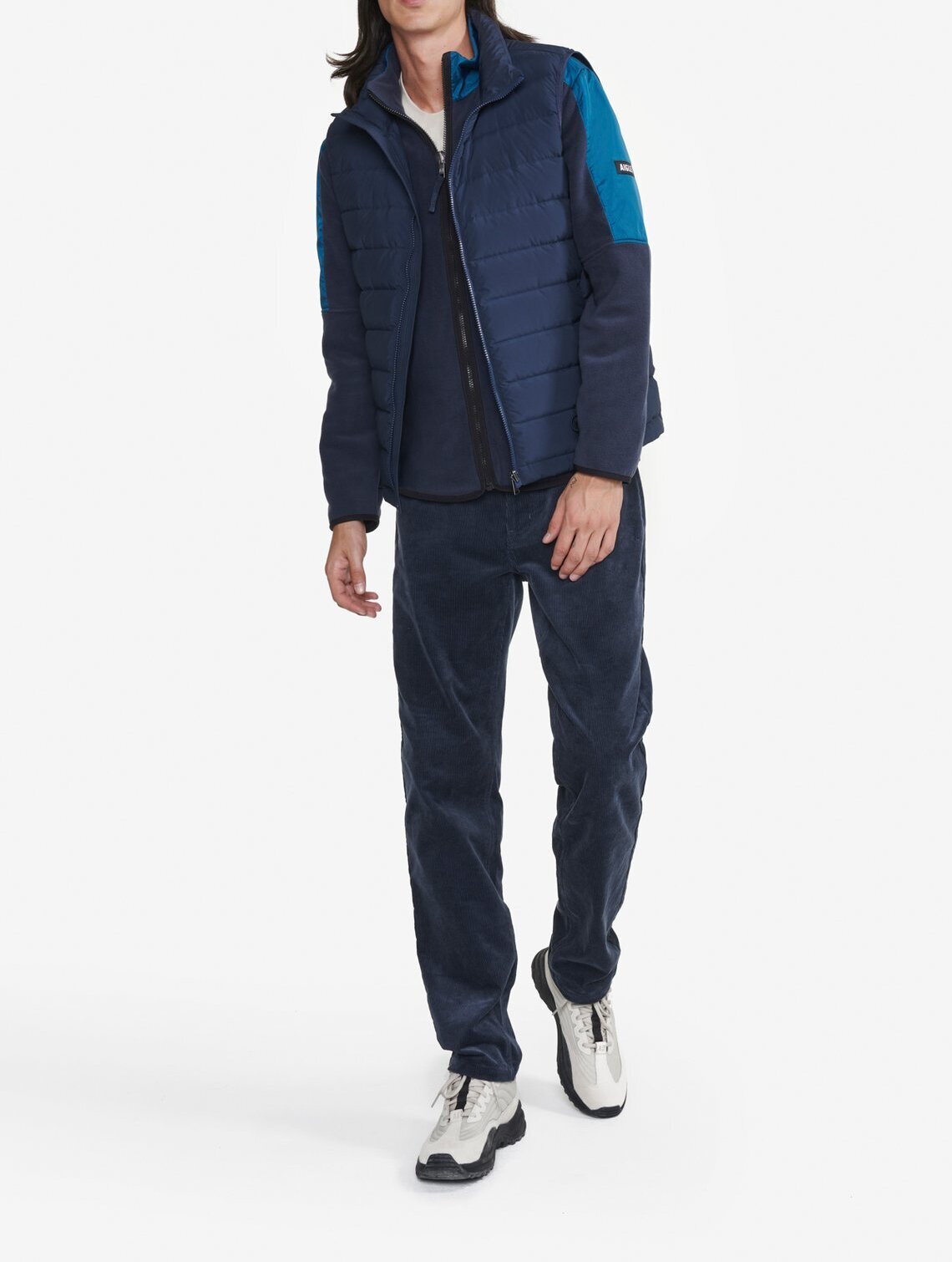 Doudoune courte T-KIT sans manche déperlante avec matelassage en duvets et plumes  Homme Aigle seconde main photo 4