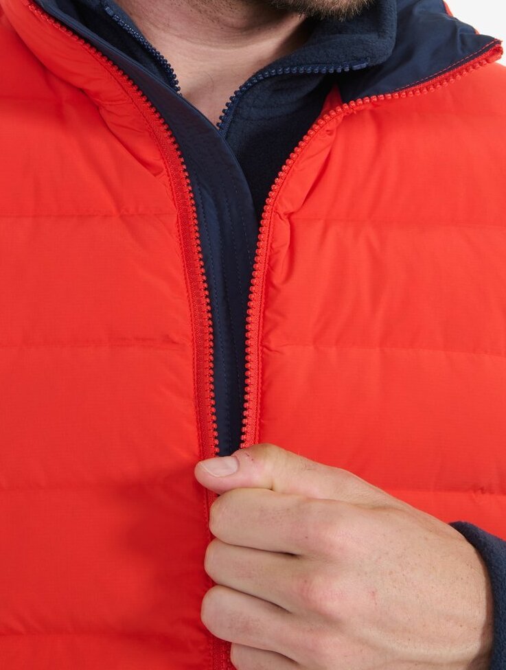 Doudoune courte T-KIT sans manche déperlante avec matelassage en duvets et plumes  Homme Aigle seconde main photo 6